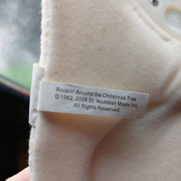 2006 Hallmark Jingle Pals Rockin' Around The Christmas Tree Animated Plush EUC - Picture 6 of 8